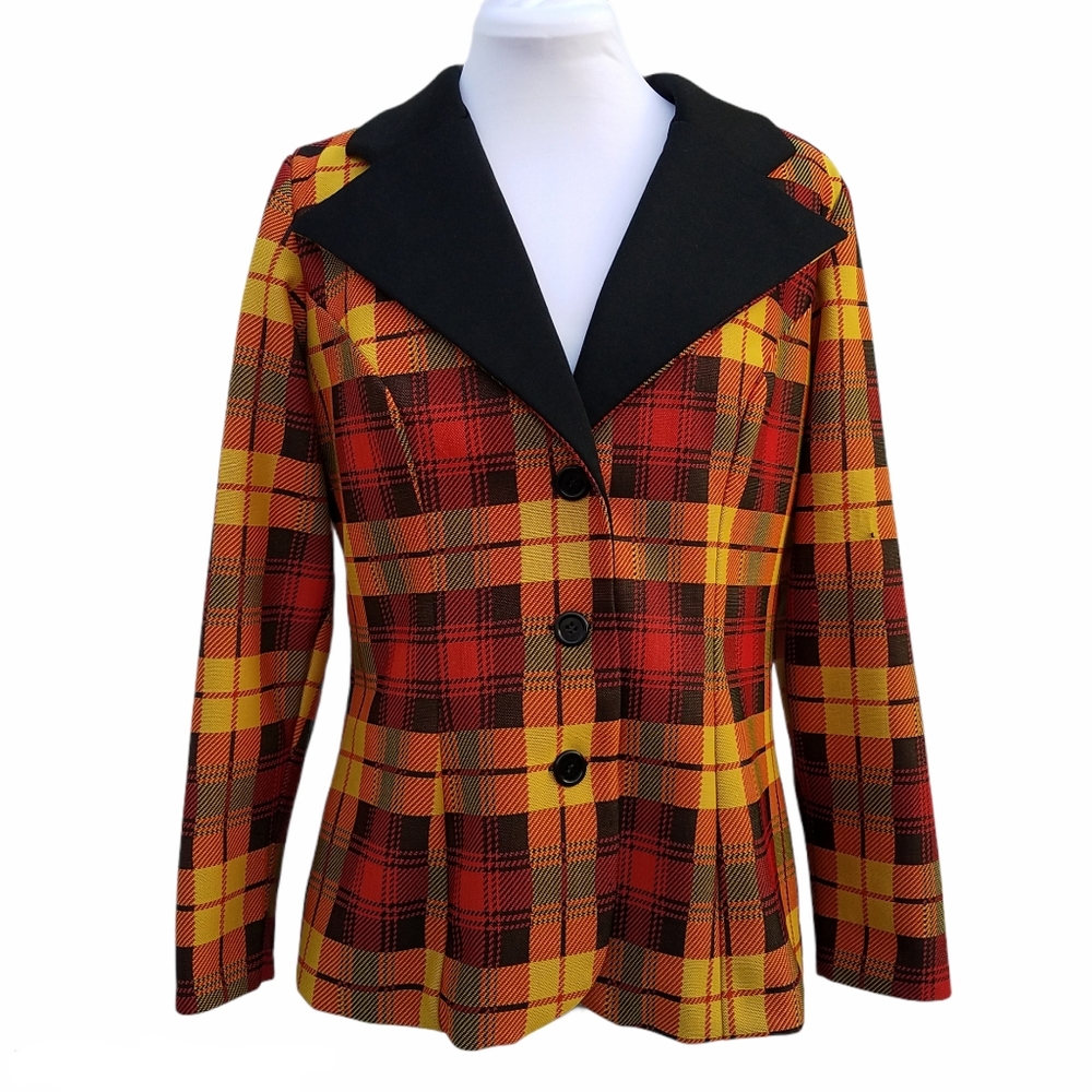 NO SIZE - Vtg 70's Knit Blazer